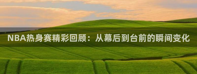 NBA热身赛精彩回顾：从幕后到台前的瞬间变化
